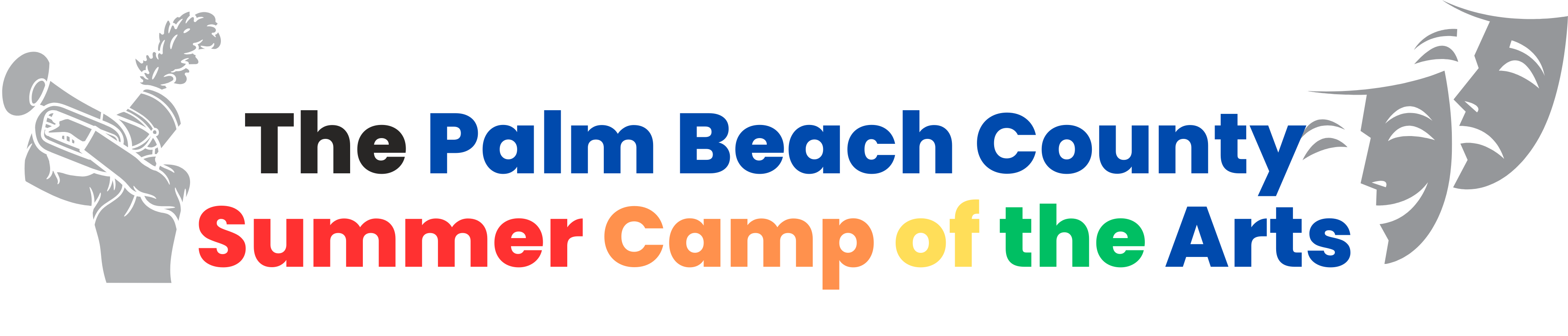 The Palm Beach County Summer Camp of the Arts Temp Logo [2024/2025]